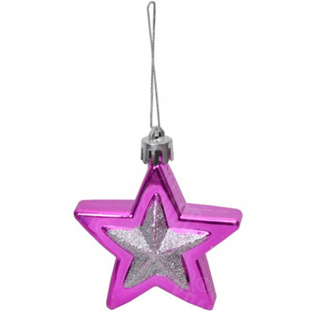 НАБОР-УКРАШЕНИЕ «ЗВЕЗДЫ»  6 ШТ.   SJX-140