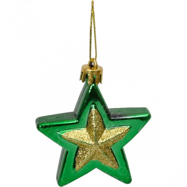 НАБОР-УКРАШЕНИЕ «ЗВЕЗДЫ»  6 ШТ.   SJX-140