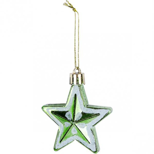 НАБОР-УКРАШЕНИЕ «ЗВЁЗДЫ»  6 ШТ.   SJX-19