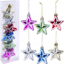 НАБОР-УКРАШЕНИЕ «ЗВЁЗДЫ»  6 ШТ.   SJX-19