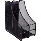 НАКОПИТЕЛЬ 2 ОТДЕЛЕНИЯ "МЕТАЛЛ" 2537-BI ВЕРТИКАЛЬНЫЙ ЧЕРНЫЙ 35,5Х28,5Х16,0 СМ