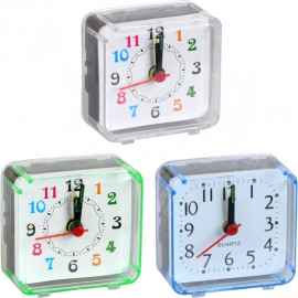 НАСТОЛЬНЫЕ ЧАСЫ - БУДИЛЬНИК 2046/Х2-11 МАЛЕНЬКИЕ 5,8*5,5*2,7СМ