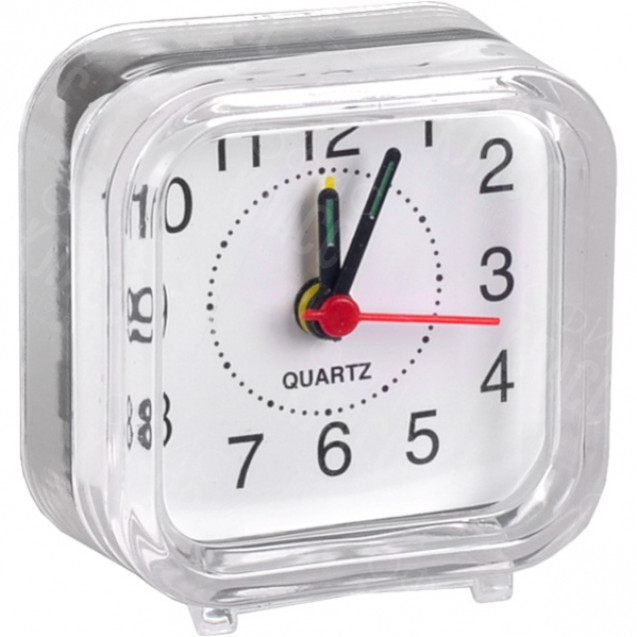 НАСТОЛЬНЫЕ ЧАСЫ - БУДИЛЬНИК 2046А/Х2-12 MINI 6*6*3СМ