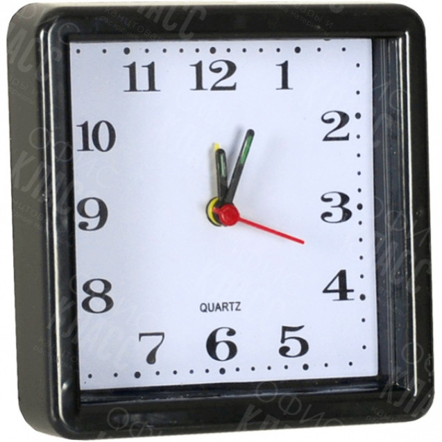 НАСТОЛЬНЫЕ ЧАСЫ - БУДИЛЬНИК Х2–07 10×10×3 СМ