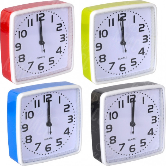 НАСТОЛЬНЫЕ ЧАСЫ - БУДИЛЬНИК Х2–22 14×14×4 СМ