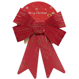 НОВОГОДНЕЕ УКРАШЕНИЕ "БАНТ" 19*23СМ HL23XL-131