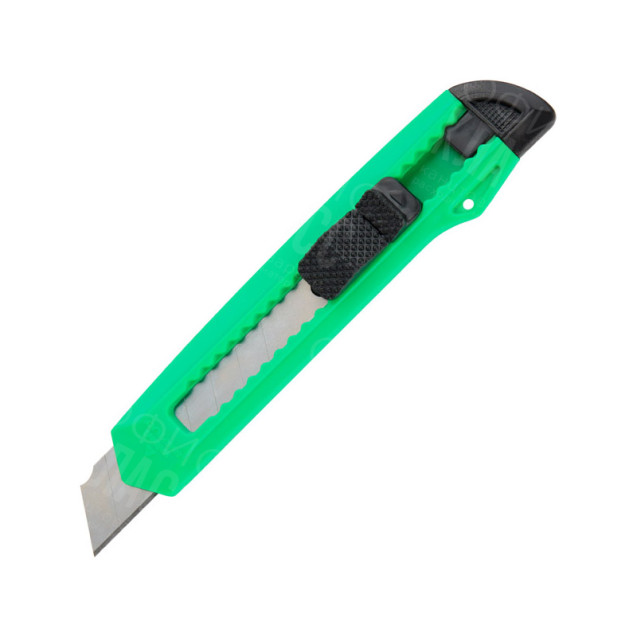НОЖ КАНЦЕЛЯРСКИЙ AXENT DELTA D6526, ЛЕЗВИЕ 18 ММ, ЗЕЛЕНЫЙ