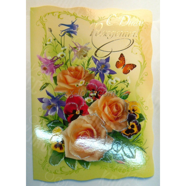 ОТКРЫТКА  РОССИЯ HATBER