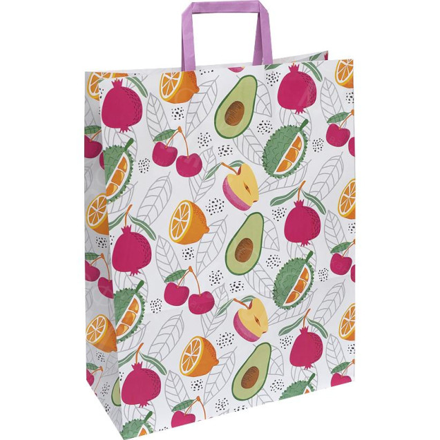 ПАКЕТ БУМАЖНЫЙ КРАФТ БЕЛЫЙ 32Х15Х42СМ KGB 324215-34