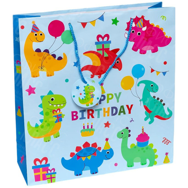 ПАКЕТ ПОДАРОЧНЫЙ 35Х37Х12 СМ GB-24190