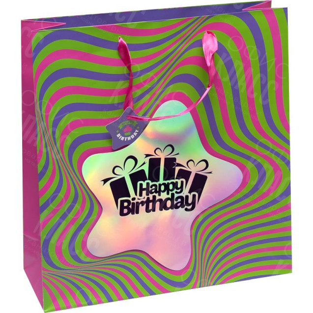 ПАКЕТ ПОДАРОЧНЫЙ 35Х37Х12СМ GB-21185