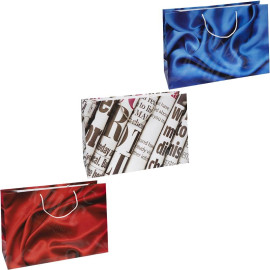 ПАКЕТ ЦВЕТНОЙ ГИГАНТ "МИКС" ГОРИЗОНТАЛЬНЫЙ 32Х46Х15СМ 6026