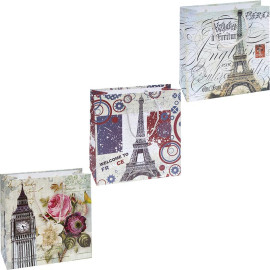 ПАКЕТ ЦВЕТНОЙ КВАДРАТ 24Х24Х10 СМ 4029