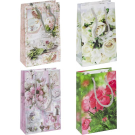 ПАКЕТ ЦВЕТНОЙ МАЛЫЙ "ЦВЕТЫ" 11Х18Х5 СМ 1002