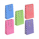 ПАКЕТ ЦВЕТНОЙ СРЕДНИЙ "ГОРОХ" 27Х16Х7 СМ 3010