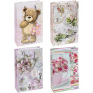 ПАКЕТ ЦВЕТНОЙ СРЕДНИЙ "ЦВЕТЫ" 27Х16Х7 СМ 3023