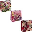 ПАКЕТ ЦВЕТНОЙ ЧАШКА "ЦВЕТЫ МИКС" 16Х16Х7 СМ 2003