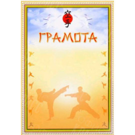 ГРАМОТА СПОРТ  КАРАТЭ