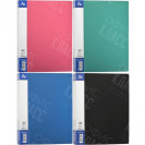 ПАПКА А4  60 ФАЙЛОВ ПЛАСТИКОВАЯ "С"