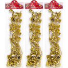 ДЕКОРАТИВНЫЕ БУСЫ НА ЕЛКУ "КОЛОКОЛЬЧИКИ" XYA289-2.7М