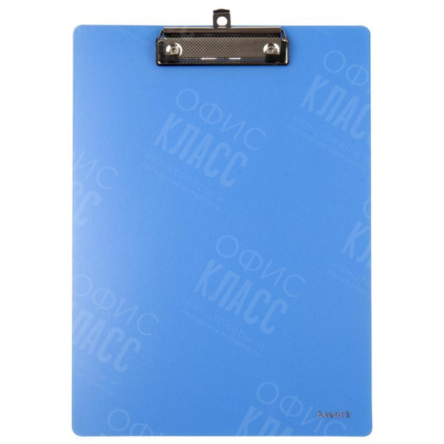 ПЛАНШЕТ С МЕТАЛЛИЧЕСКИМ КЛИПОМ AXENT 2515-07-A, A4, ГОЛУБОЙ