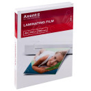 ПЛЁНКА ДЛЯ ЛАМИНИРОВАНИЯ AXENT 2080-A, 100 МКМ, A5, 154Х216 ММ, 100 ШТУК