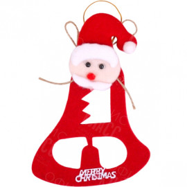 ПОДВЕСКА ФЕТРОВАЯ «ДЕД МОРОЗ»  С КАНАТИКОМ 12–125
