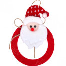 ПОДВЕСКА ФЕТРОВАЯ «ДЕД МОРОЗ»  С КАНАТИКОМ 12–125