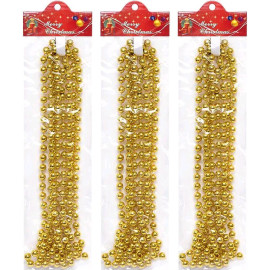 ДЕКОРАТИВНЫЕ БУСЫ НА ЕЛКУ 10ММ XYA07-2.7М