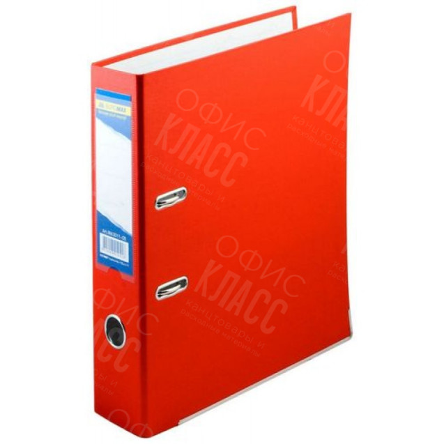 РЕГИСТРАТОР 5СМ А4 ПВХ BUROMAX КРАСНЫЙ 3012-05С