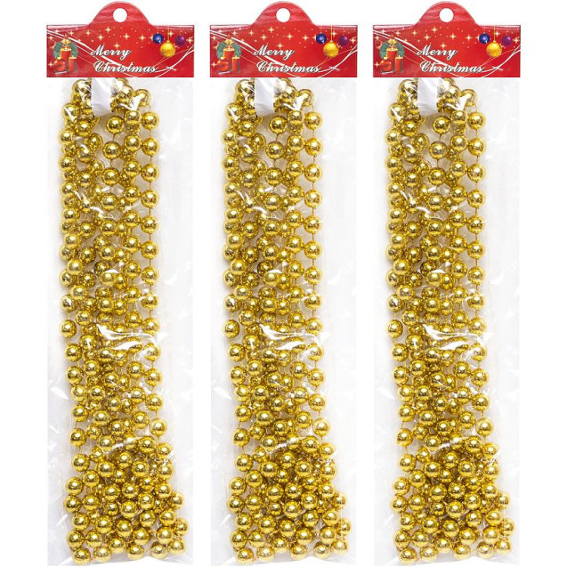 ДЕКОРАТИВНЫЕ БУСЫ НА ЕЛКУ 12ММ XYA08-2.7М