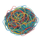 РЕЗИНКИ ДЛЯ ДЕНЕГ AXENT DELTA D4622, 500 Г, ЦВЕТНЫЕ