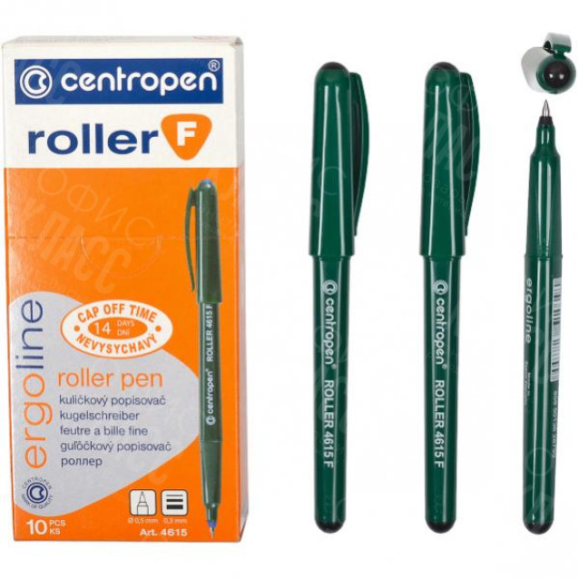 РОЛЛЕР ERGOLINE ЧЁРНЫЙ 0,3ММ 4615 F CENTROPEN