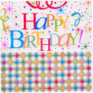 САЛФЕТКИ «С ДНЕМ РОЖДЕНИЯ»  20 ШТУК 10–47