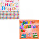 САЛФЕТКИ «С ДНЕМ РОЖДЕНИЯ»  20 ШТУК 10–47