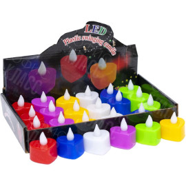 СВЕЧКА LED СЕРДЦЕ 3СМ CX-19/AG103