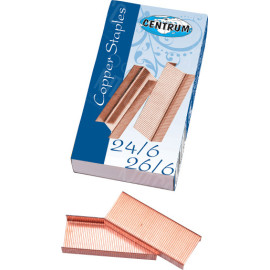 СКОБА №24 CENTRUM МЕДНАЯ 1000 ШТ СКОБА №24 CENTRUM МЕДНАЯ 1000 ШТ