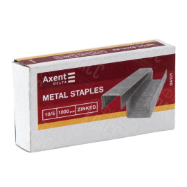 СКОБЫ ДЛЯ СТЕПЛЕРОВ AXENT DELTA D4101, №10/5, 1000 ШТУК