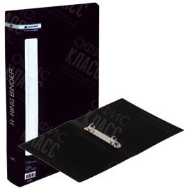 СКОРОСШИВАТЕЛЬ А5 2 КОЛЬЦА 2,5СМ ПЛАСТИКОВЫЙ BUROMAX 3168