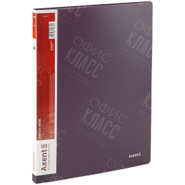 ДИСПЛЕЙ-КНИГА AXENT 1020-11-A, A4, 20 ФАЙЛОВ, СЛИВОВАЯ