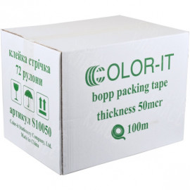 СКОТЧ УПАКОВОЧНЫЙ L100/33М , 45  ММ, 50 МКМ