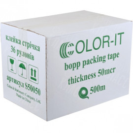 СКОТЧ УПАКОВОЧНЫЙ L500/200М , 45  ММ, 50 МКМ