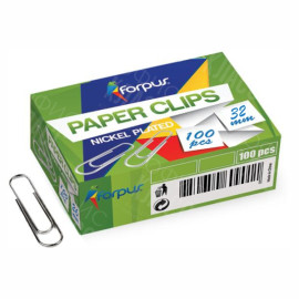 СКРЕПКИ ОЦИНКОВАННЫЕ FORPUS 32ММ 100ШТ 60902 СКРЕПКИ ОЦИНКОВАННЫЕ FORPUS 32ММ 100ШТ 60902