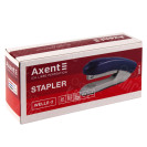 СТЕПЛЕР  №24/6 AXENT WELLE-2 4820-01-A, ПЛАСТИКОВЫЙ,  20 ЛИСТОВ, ЧЕРНЫЙ