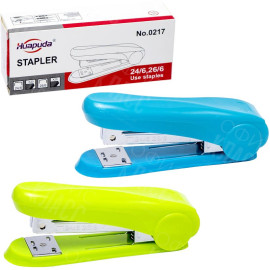 СТЕПЛЕР 0217 (СКОБЫ №24; 26) 25 ЛИСТОВ, 120Х50Х30 ММ