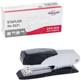 СТЕПЛЕР 0221 (СКОБЫ №24; 26) 25 ЛИСТОВ, 125Х50Х35 ММ