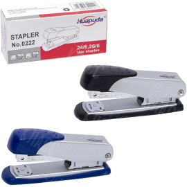 СТЕПЛЕР 0222 (СКОБЫ №24; 26) 25 ЛИСТОВ, 125Х50Х35 ММ