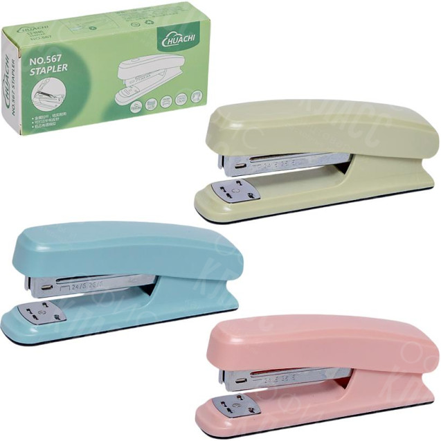 СТЕПЛЕР 567 (СКОБЫ №24; 26) 20 ЛИСТОВ, 120Х50Х30 ММ