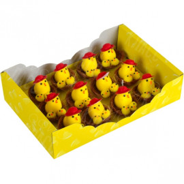 СУВЕНИР «КУРОЧКА С ЦЫПЛЯТАМИ В ГНЕЗДЕ» №4 1 ШТ