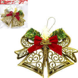 УКРАШЕНИЕ "КОЛОКОЛЬЧИКИ" 20*15,5СМ WZ23-047